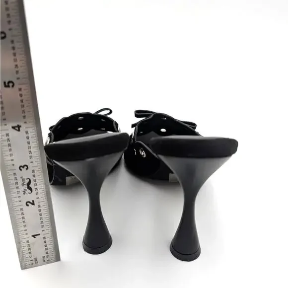 Jeffrey Campbell Odom Studded Slide Sandal Women's Black Size US5.5 EU36